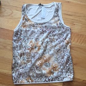 🔥4/$20 Conrad C Collection Sequined Top